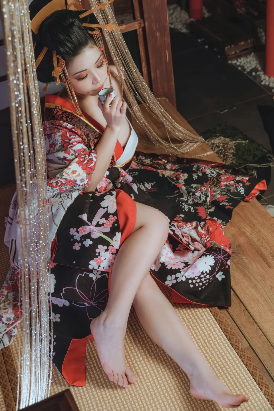 无颜小天使wy - 花魁 [15P-172MB] tg@simisebaisi 【丝足阁】014.webp